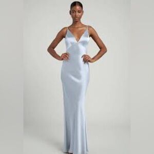 Jenny Yoo Eloise Bridesmaid Dress (whisper blue)